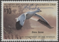 Scan of RW55 1988 Duck Stamp  Used VF