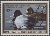 Scan of RW56 1989 Duck Stamp  MNH F-VF