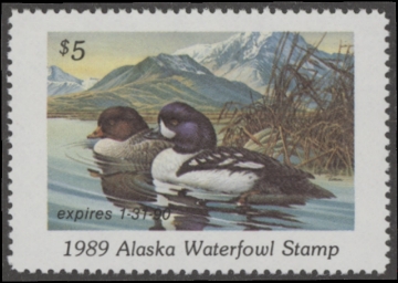 Picture of 1989 Alaska Duck Stamp MNH VF