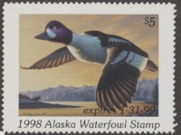 Scan of 1998 Alaska Duck Stamp MNH VF