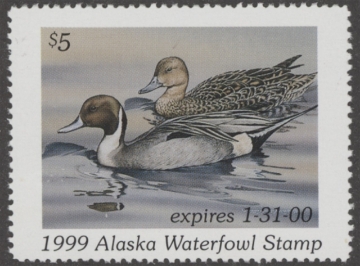 Picture of 1999 Alaska Duck Stamp MNH VF