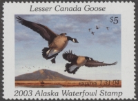 Scan of 2003 Alaska Duck Stamp MNH VF