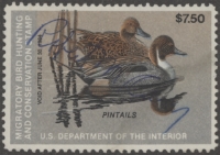 Scan of RW50 1983 Duck Stamp  Used VF