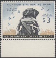 Scan of RW26 1959 Duck Stamp  MNH F-VF