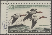 Scan of RW32 1965 Duck Stamp  Used VF