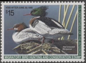 Scan of RW61 1994 Duck Stamp  MNH XF-Sup 95