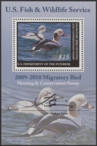 Scan of RW76B 2009 Duck Stamp  MNH XF 90