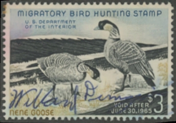 Picture of RW31 1964 Duck Stamp  Used F-VF