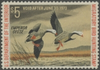 Scan of RW39 1972 Duck Stamp  Unsigned F-VF