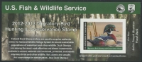 Scan of RW79A 2012 Duck Stamp  MNH F-VF