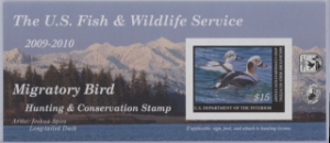 Scan of RW76A 2009 Duck Stamp 