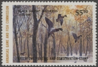 Scan of 1986 Arkansas Duck Stamp MNH VF