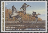 Scan of 2012 Arkansas Duck Stamp MNH VF