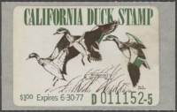 Scan of 1976 California Duck Stamp MNH VF