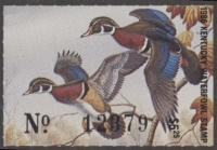 Scan of 1986 Kentucky Duck Stamp MNH VF