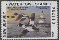 Scan of 1990 New Jersey Duck Stamp MNH VF