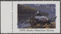Scan of 1994 Alaska Duck Stamp Governor's Edition MNH VF