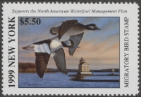 Scan of 1999 New York Duck Stamp MNH VF