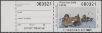 Scan of 1992 Missouri Duck Stamp Governor's Edition MNH VF