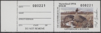 Scan of 1994 Missouri Duck Stamp Governor's Edition MNH VF