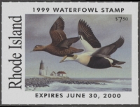 Scan of 1999 Rhode Island Duck Stamp MNH VF