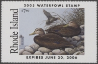 Scan of 2005 Rhode Island Duck Stamp MNH VF