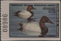 Scan of 1988 Tennessee Duck Stamp MNH VF