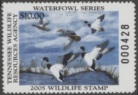 Scan of 2005 Tennessee Duck Stamp MNH VF