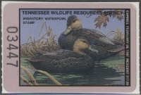 Scan of 1996 Tennessee Duck Stamp MNH VF