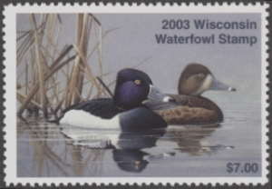 Scan of 2003 Wisconsin Duck Stamp MNH VF