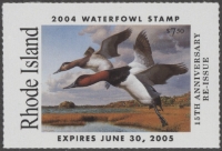 Scan of 2004 Rhode Island Duck Stamp MNH VF
