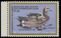 Scan of RW51 1984 Duck Stamp  MNH F-VF