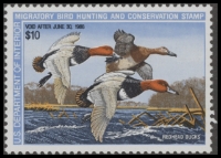 Scan of RW54 1987 Duck Stamp  MNH F-VF