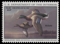 Scan of RW62 1995 Duck Stamp  MNH F-VF