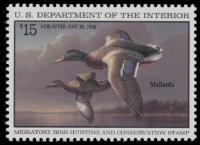 Scan of RW62 1995 Duck Stamp  MNH F-VF