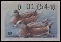 Scan of 1982 California Duck Stamp MNH VF