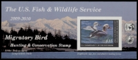 Scan of RW76A 2009 Duck Stamp  MNH F-VF