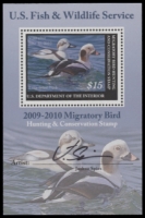 Scan of RW76B 2009 Duck Stamp  MNH F-VF