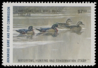 Scan of 1987 Arkansas Duck Stamp MNH VF