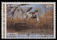 Scan of 2004 Arkansas Duck Stamp MNH VF