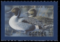 Scan of 1993 California Duck Stamp MNH VF