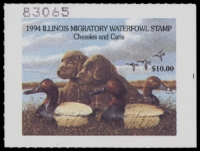 Scan of 1994 Illinois Duck Stamp MNH VF