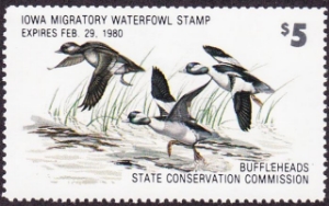 Scan of 1979 Iowa Duck Stamp MLH VF