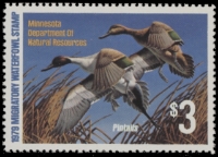 Scan of 1979 Minnesota Duck Stamp MNH VF