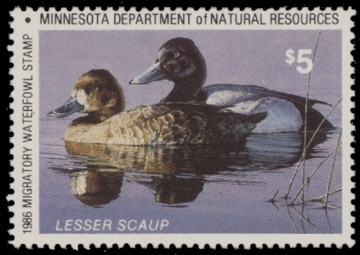 Picture of 1986 Minnesota Duck Stamp MNH VF