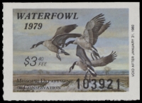 Scan of 1979 Missouri Duck Stamp - First of State MNH VF
