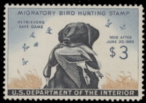 Scan of RW26 1959 Duck Stamp  MNH F-VF