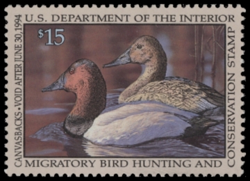 Picture of RW60 1993 Duck Stamp  MNH F-VF