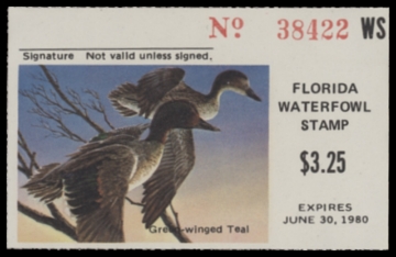 Picture of 1979 Florida Duck Stamp - First of State MNH VF