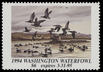 Scan of 1994 Washington Duck Stamp MNH VF